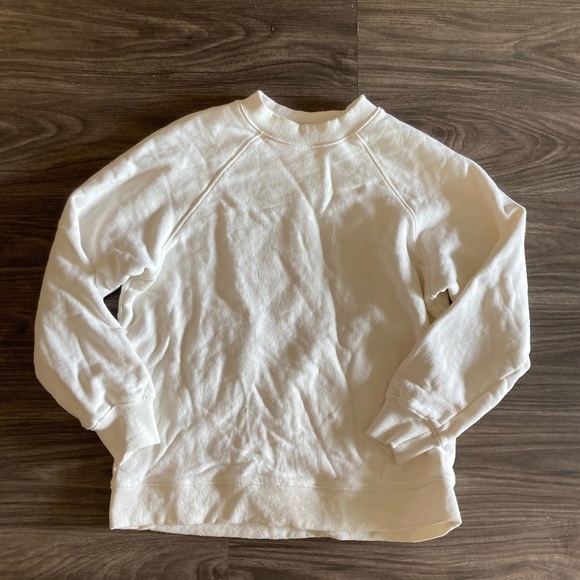 Rumored Womens Balance Crewneck Oversized Sweatshirt Loungewear - Picture 2 of 5